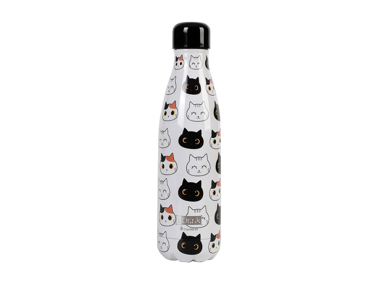 Bouteille isotherme décorée 500 ml Chats