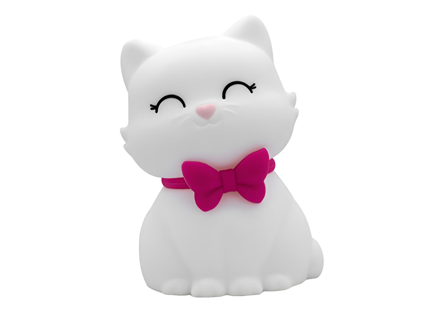 Veilleuse souple en silicone Lili la chatte