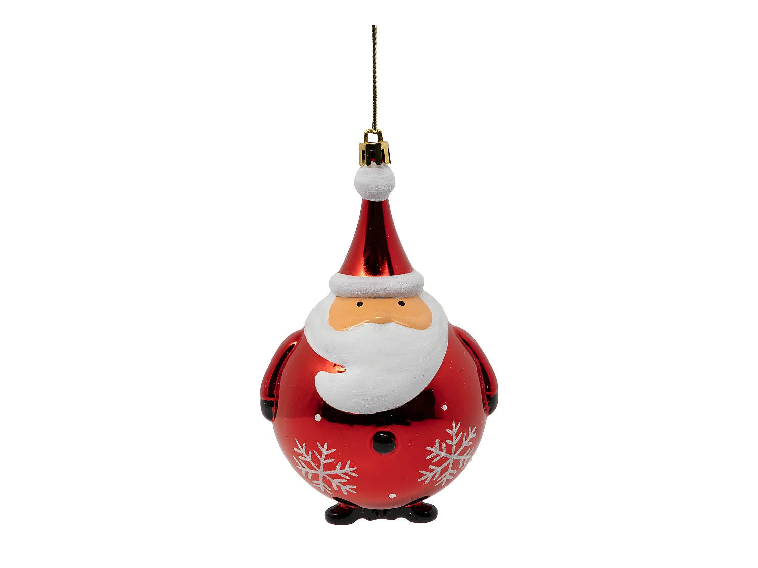 Déco de Sapin Père Noël Rouge et Blanc