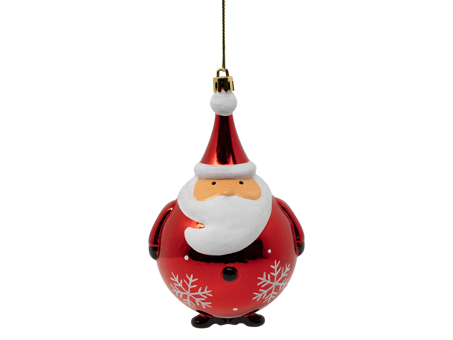 Déco de Sapin Père Noël Rouge et Blanc