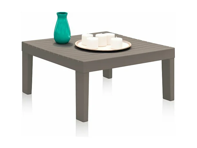 Mesa de centro de exterior Wave Taupé