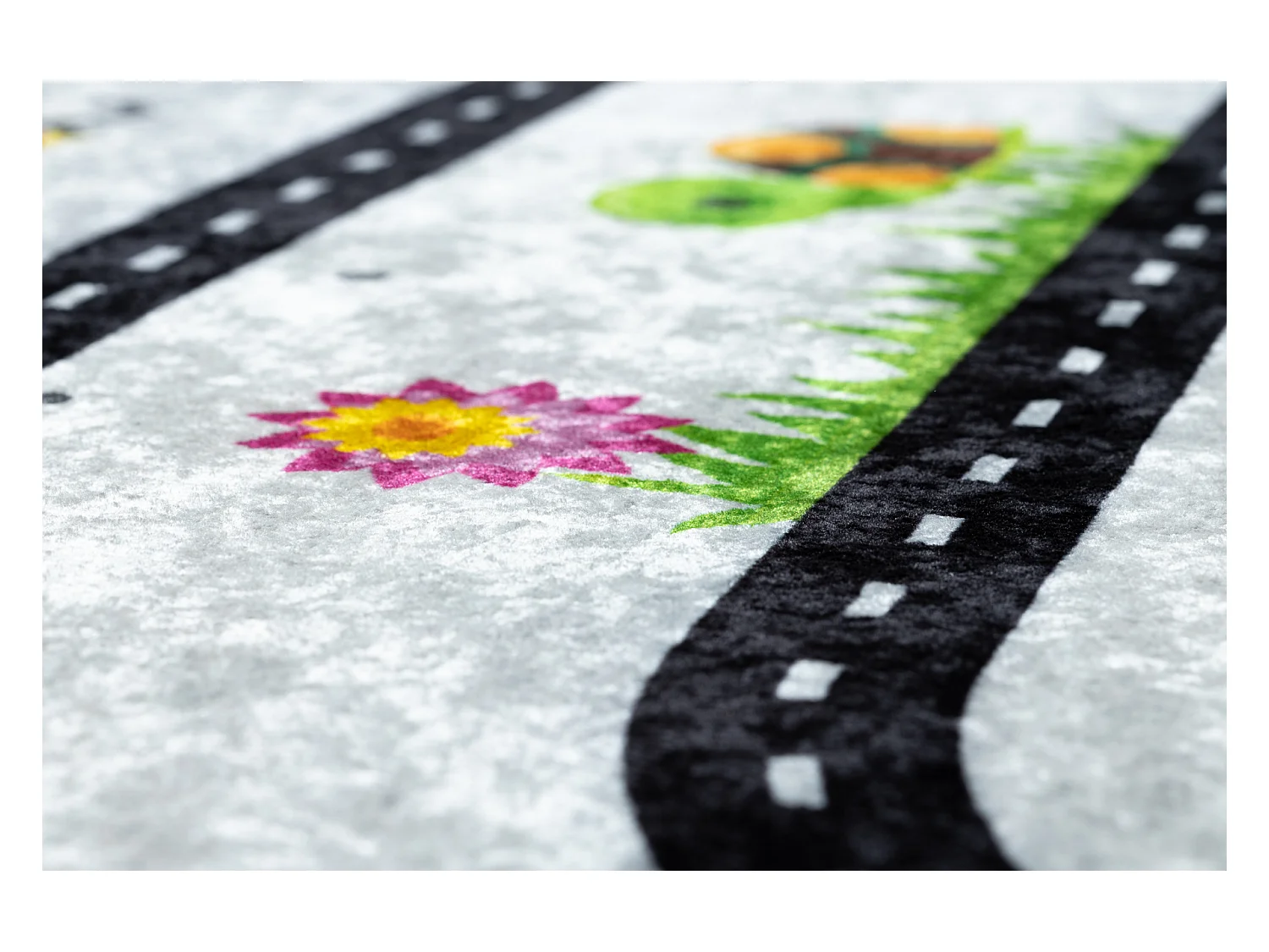 Tapis lavable JUNIOR 51490.802 animaux, rues pour les enfants antidér 200x290 cm