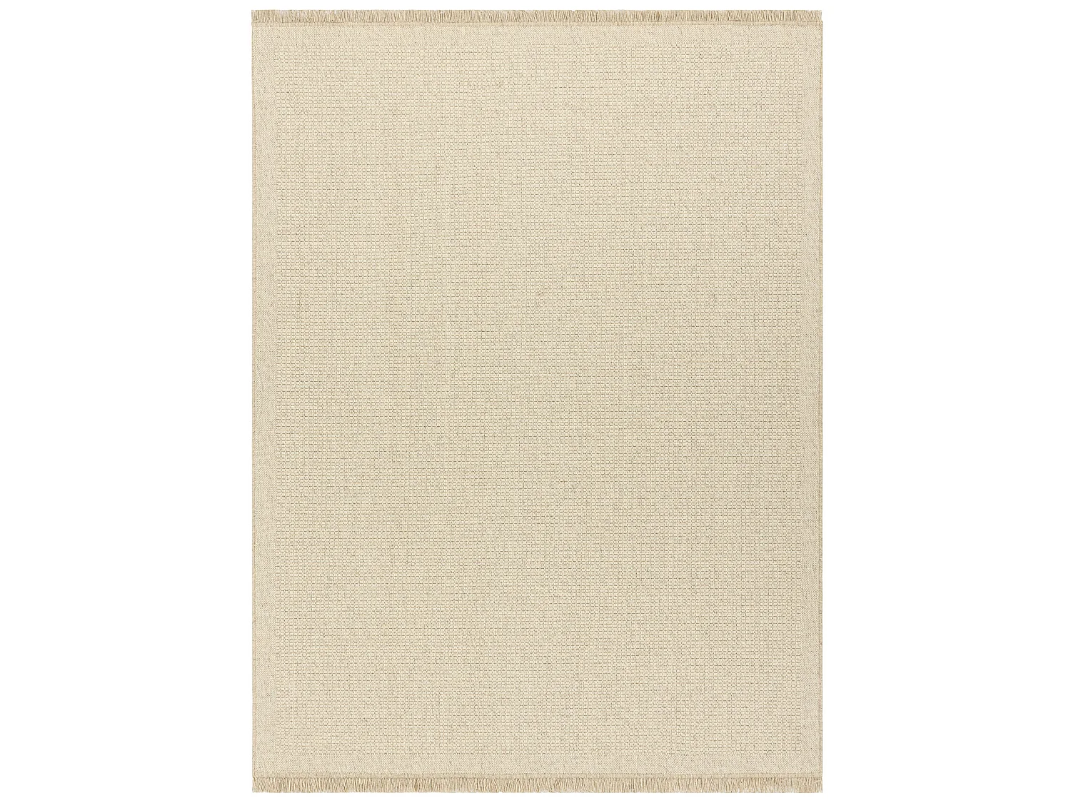 Tapis en laine VILLA 8986/69400 Plaine SIZAL, tissé à plat beige 240x340 cm