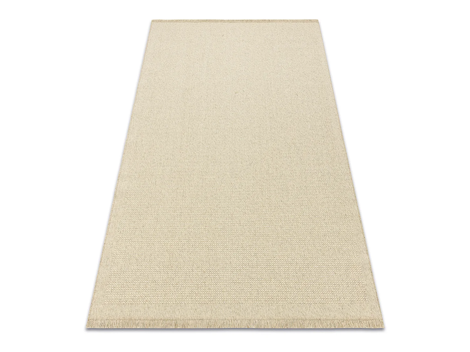 Tappeto in lana VILLA 8986/69400 Un colore SIZAL, tessitura piatta bei 200x300 cm