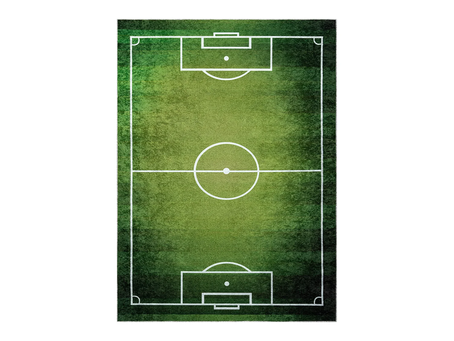 JUNIOR 51307.803 tapijt wasbaar voetbalveld, voetbal voor kinderen ant 140x190 cm