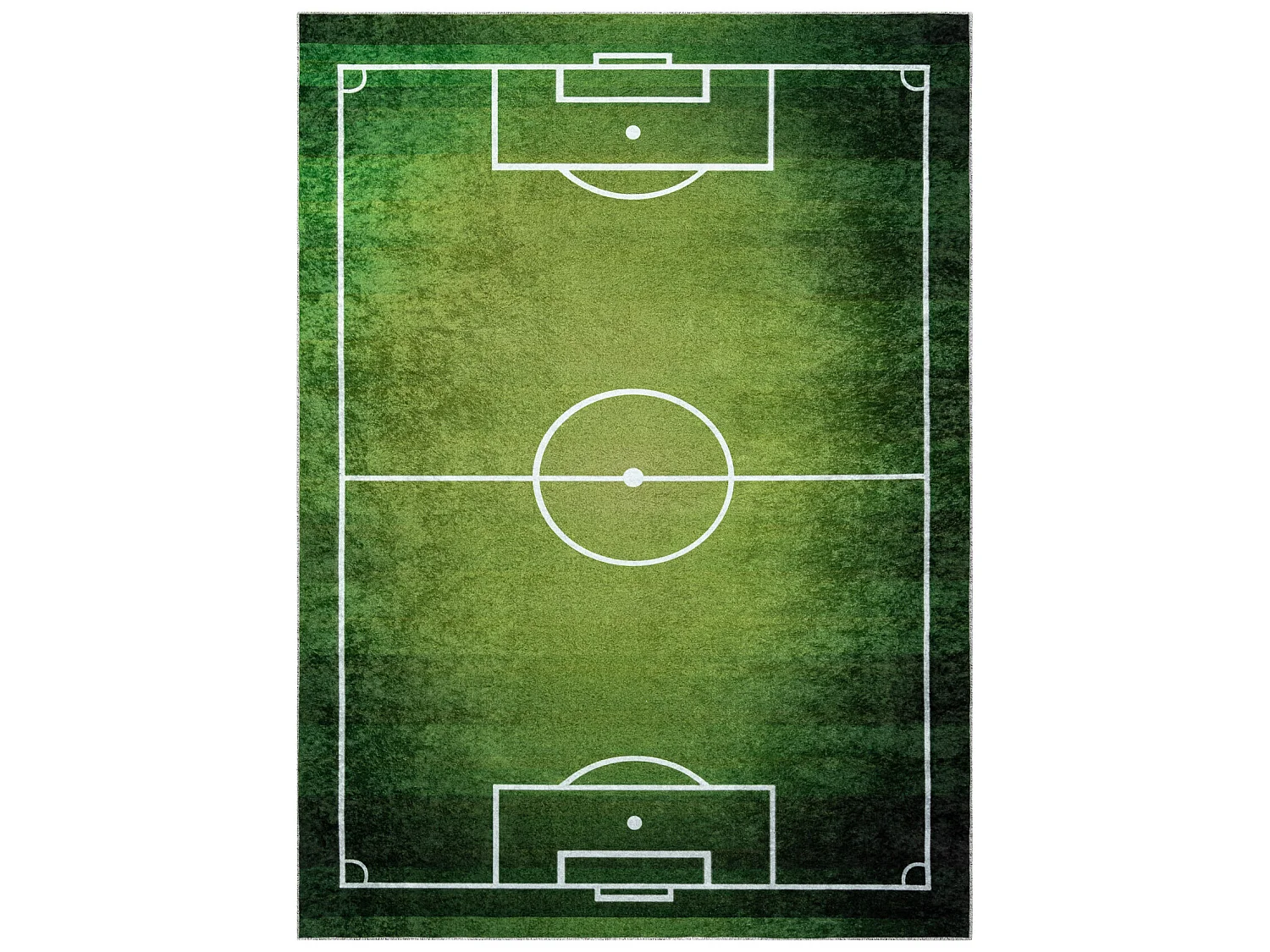 JUNIOR 51307.803 tapijt wasbaar voetbalveld, voetbal voor kinderen ant 140x190 cm
