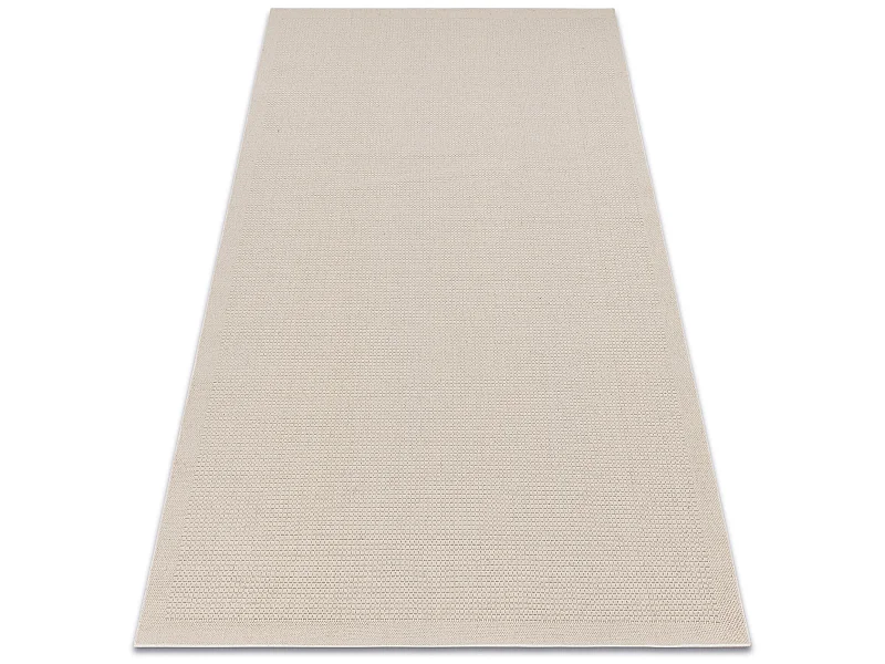 Tapis en laine VILLA 8986/68200 Plaine SIZAL, tissé à plat beige 200x300 cm