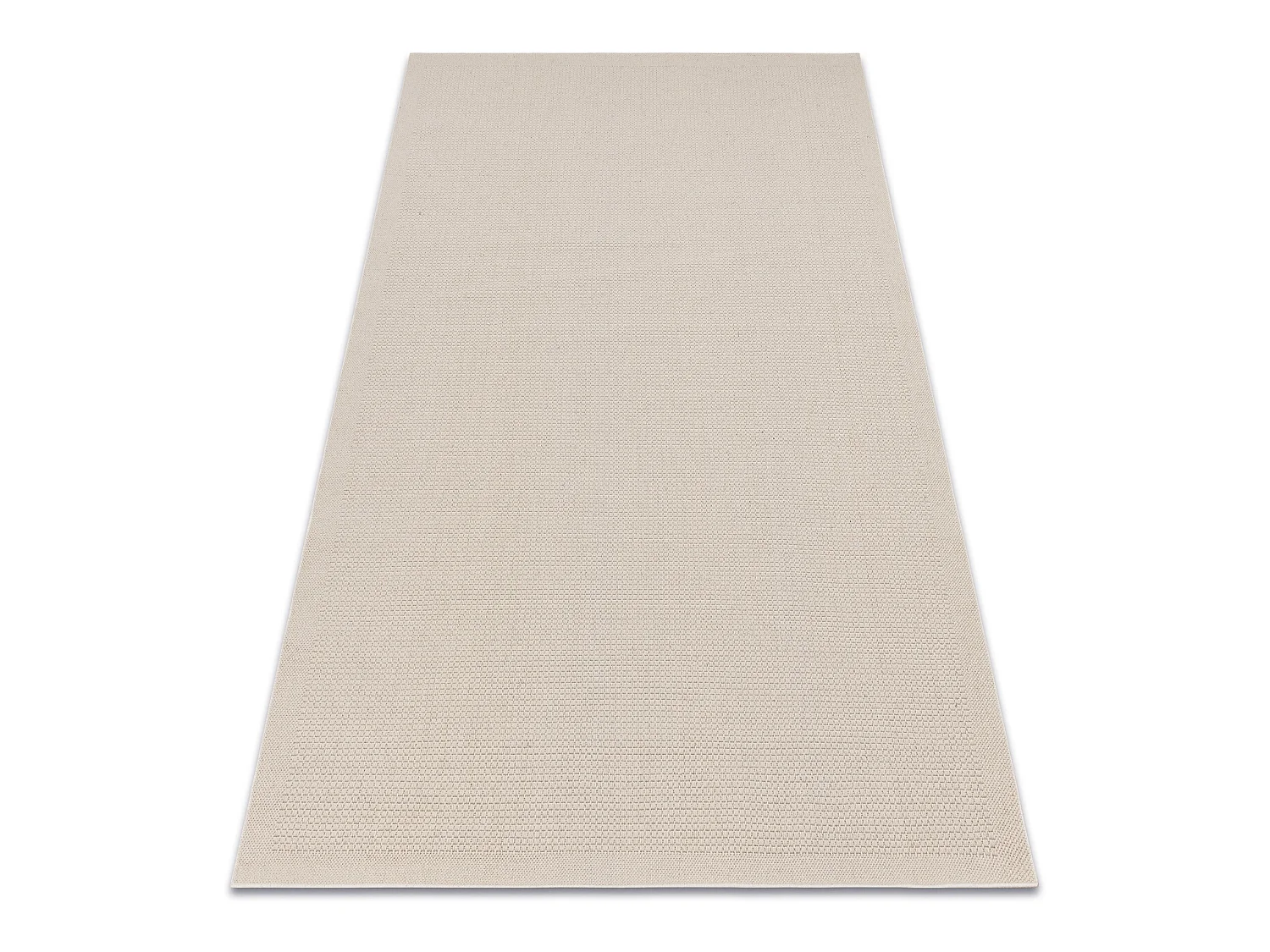Wollteppich VILLA 8986/68200 Glatt SIZAL, flachgewebt beige 200x300 cm