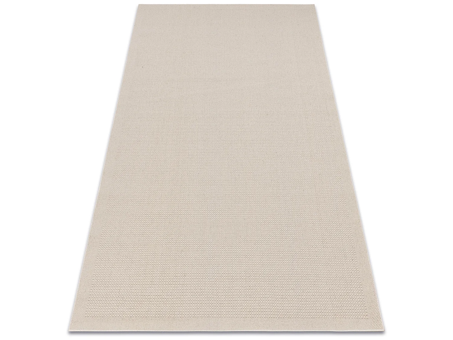 Tapis en laine VILLA 8986/68200 Plaine SIZAL, tissé à plat beige 200x300 cm