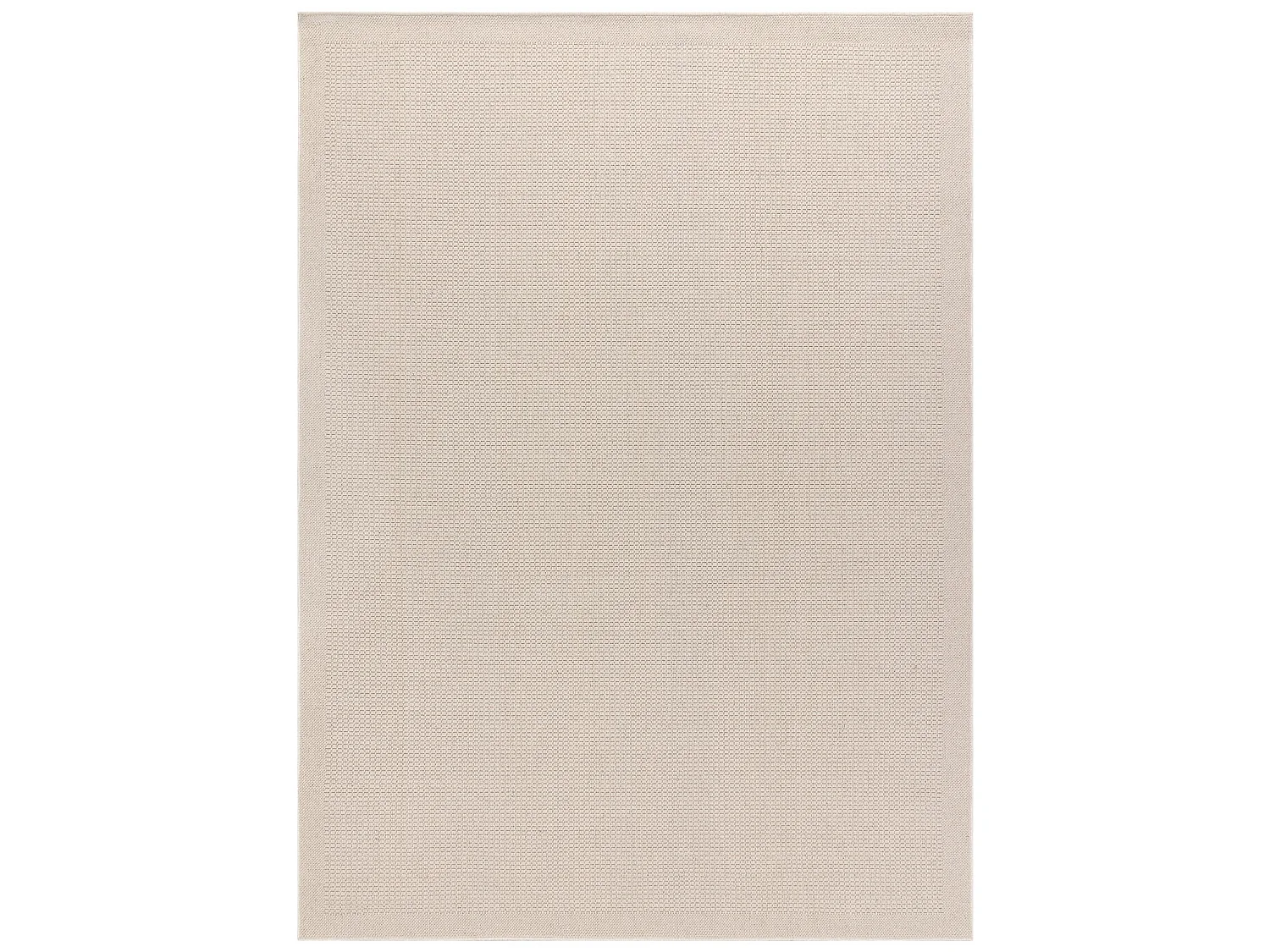 Tapis en laine VILLA 8986/68200 Plaine SIZAL, tissé à plat beige 200x300 cm