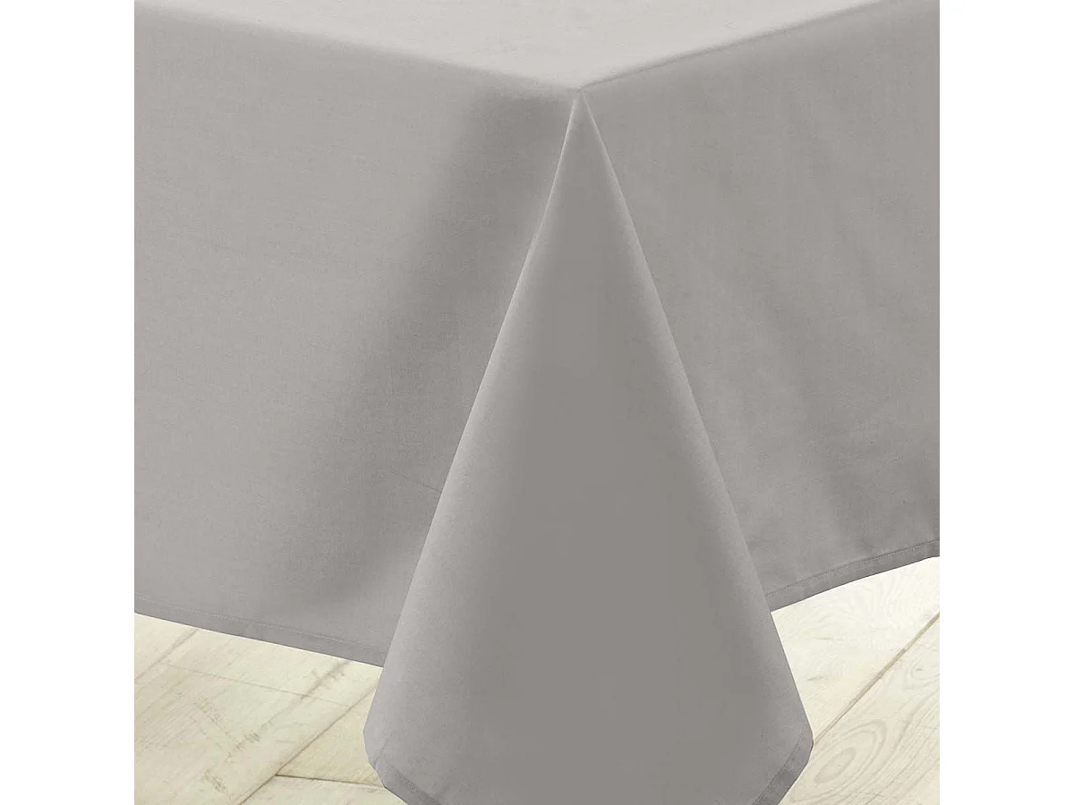 Nappe Antitache "Essentiel" 140x300cm Gris