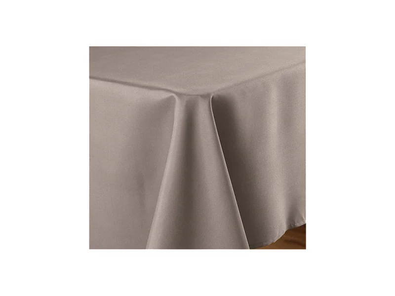 Nappe Antitache "Essentiel" 140x300cm Taupe