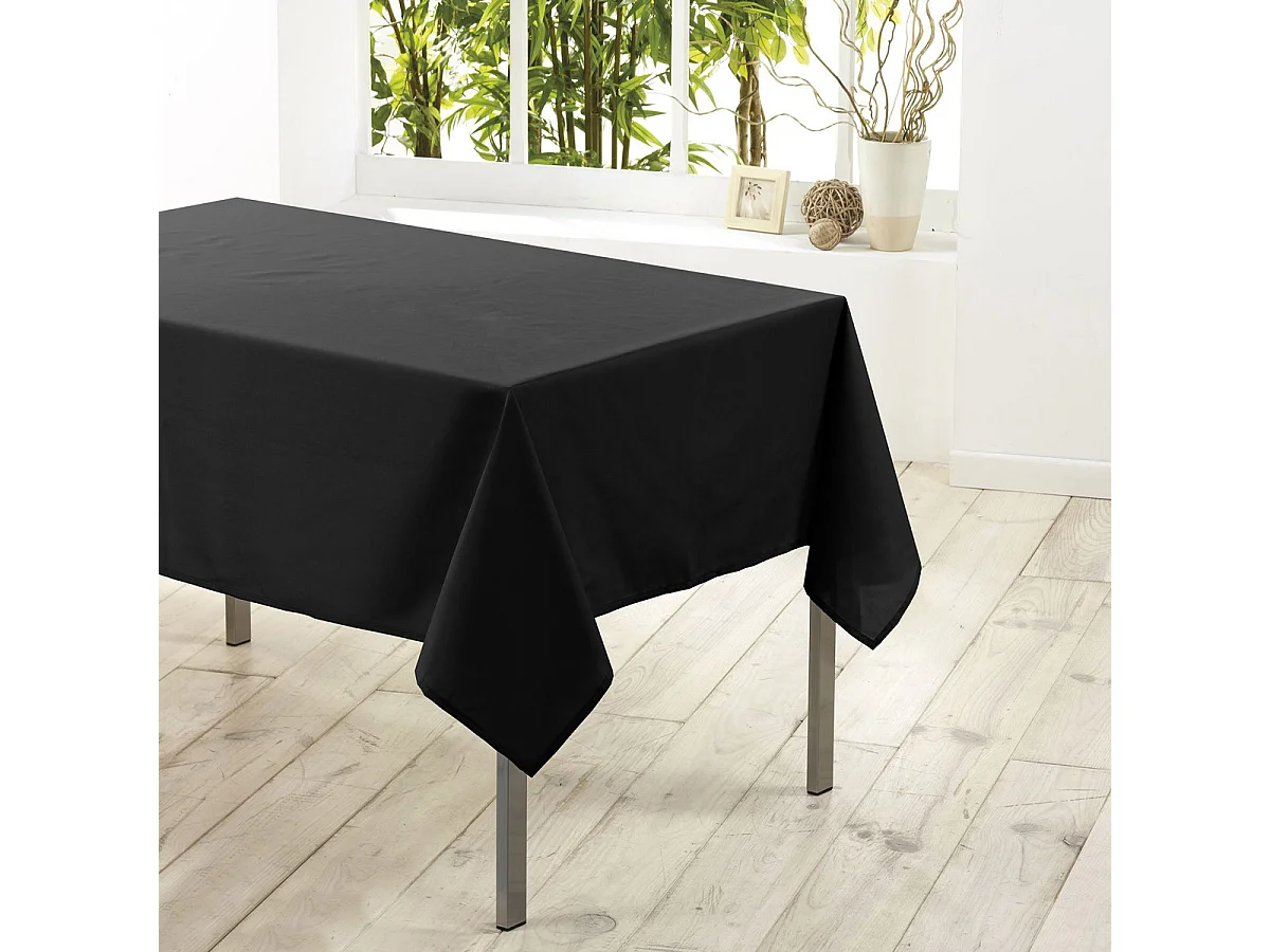Nappe Antitache "Essentiel" 140x300cm Noir