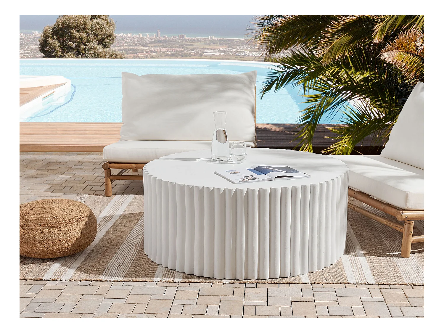 Table basse POZZA Blanc