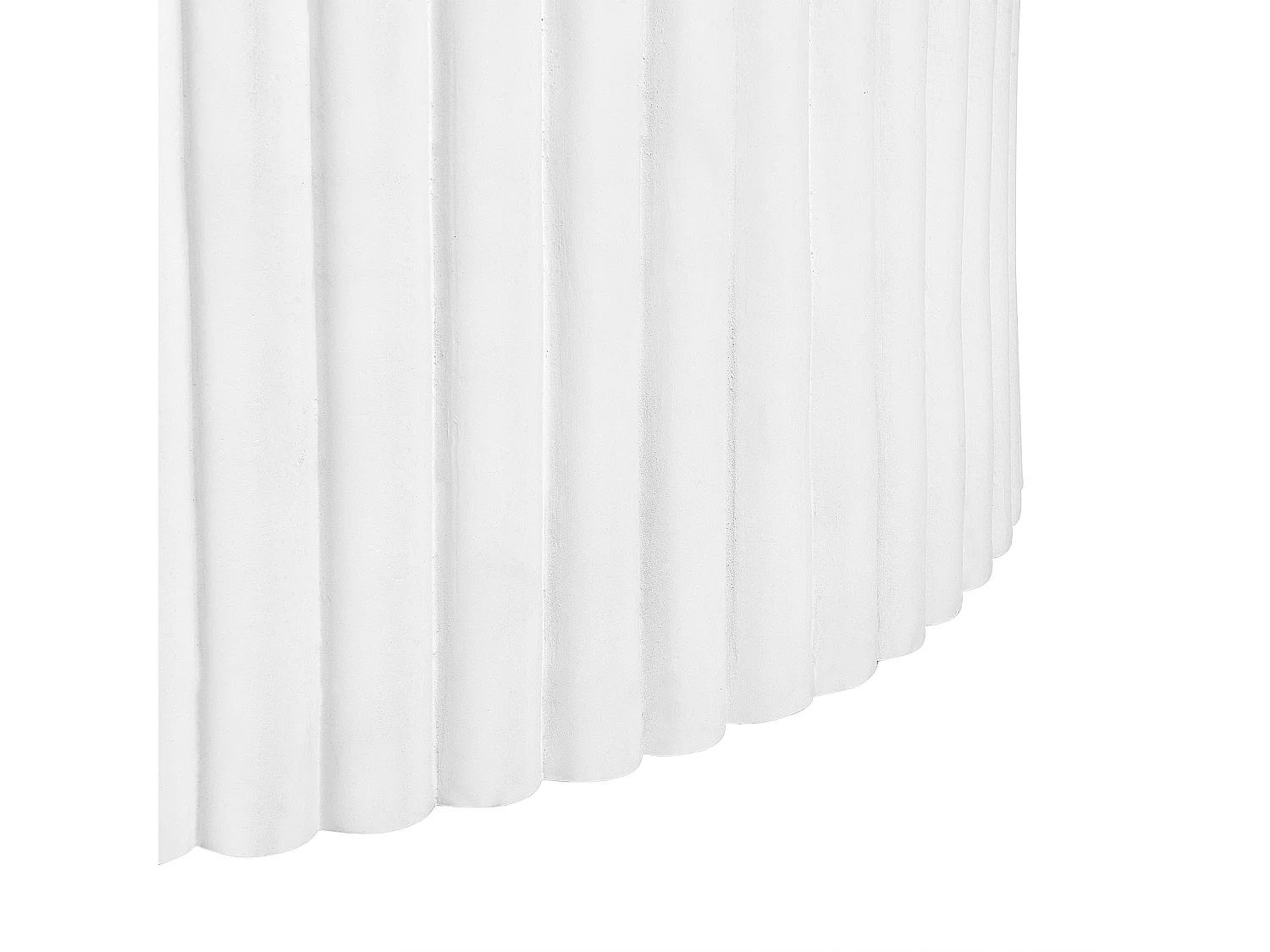 Table basse POZZA II 117 cm 117 cm Blanc