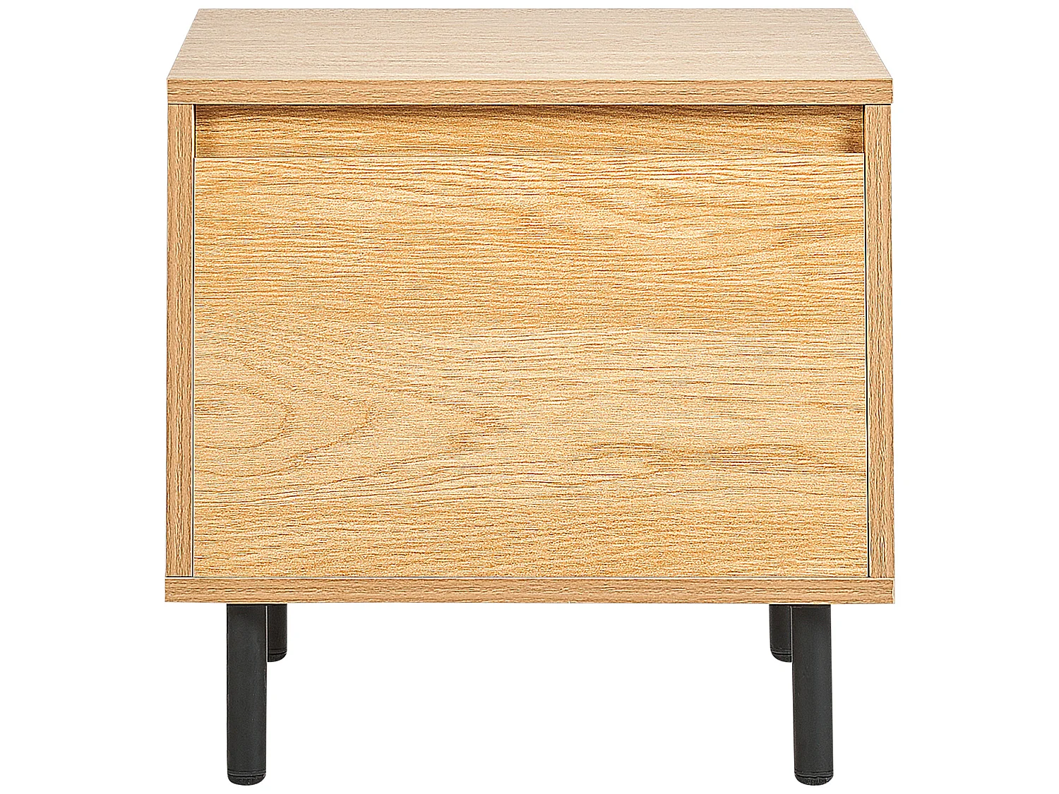 Mesa de cabeceira com gaveta NIKEA Castanho claro