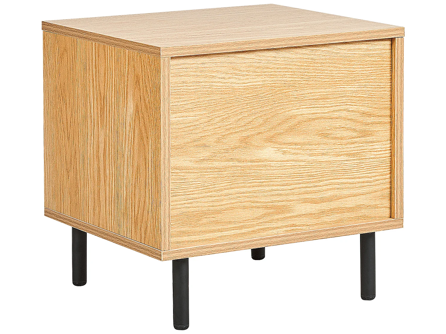 Mesa de cabeceira com gaveta NIKEA Castanho claro