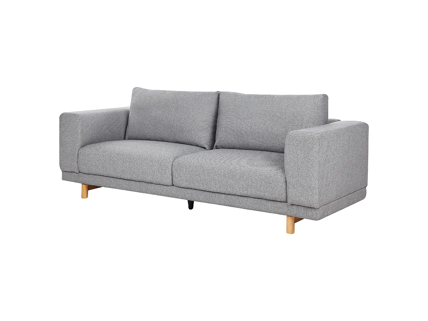 Soffa 3-sits NIVALA Ljusgrå