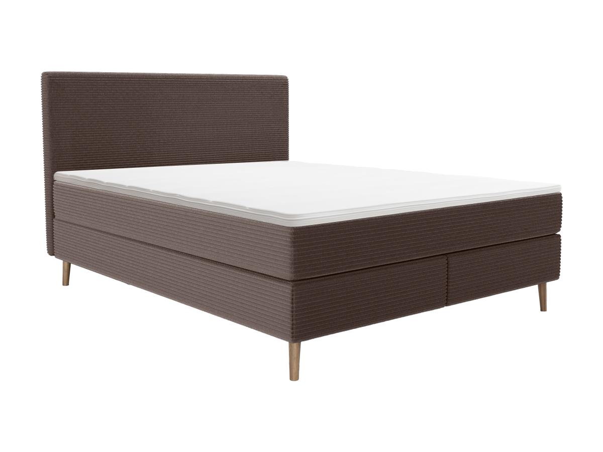 Boxspringbett komplett mit Bett-Kopfteil + Lattenrost + Matratze + Topper - günstig online kaufen