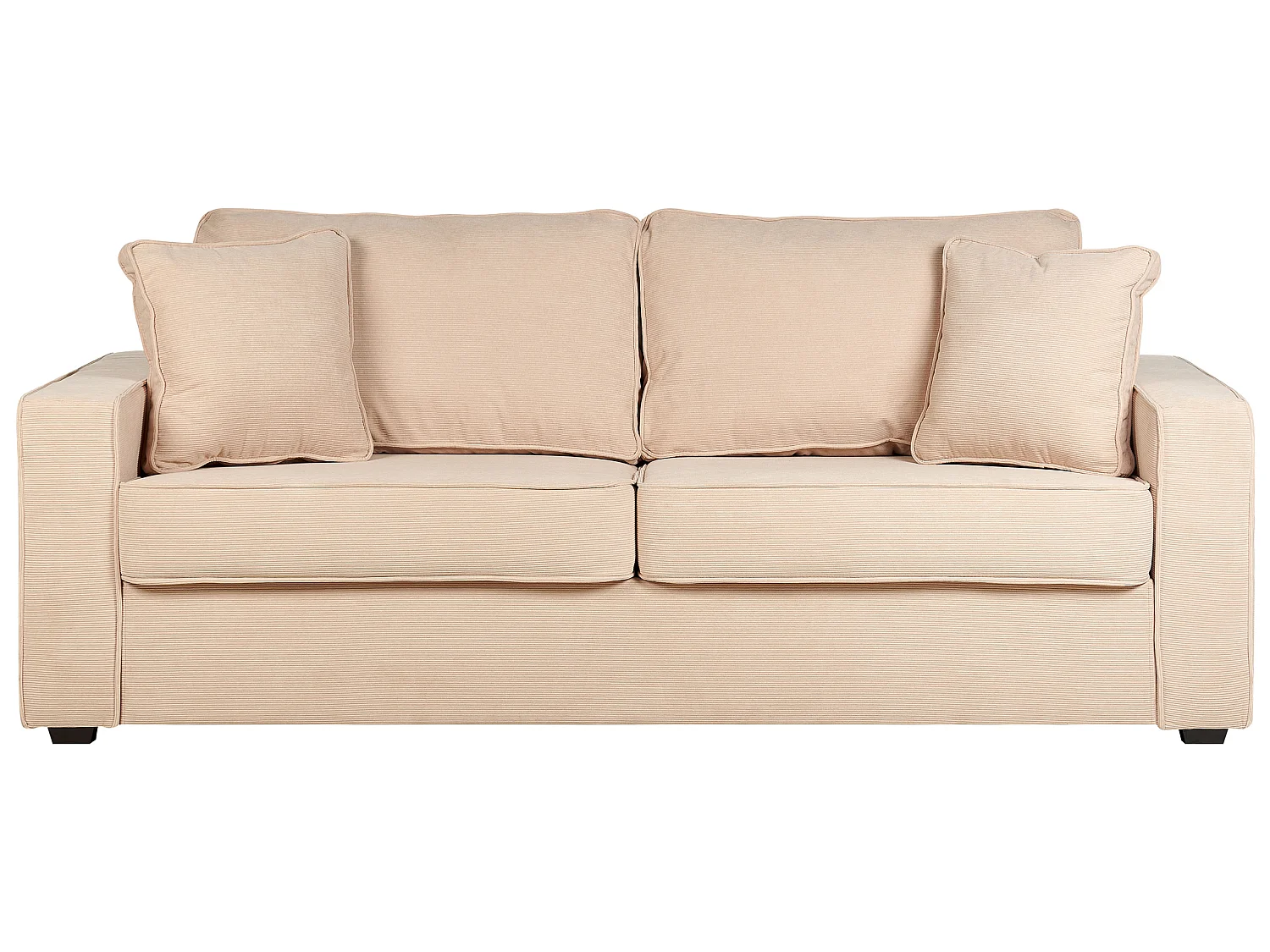 Driezitsbank corduroy beige FALUN