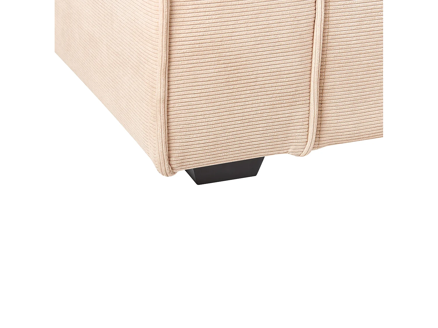 Driezitsbank corduroy beige FALUN