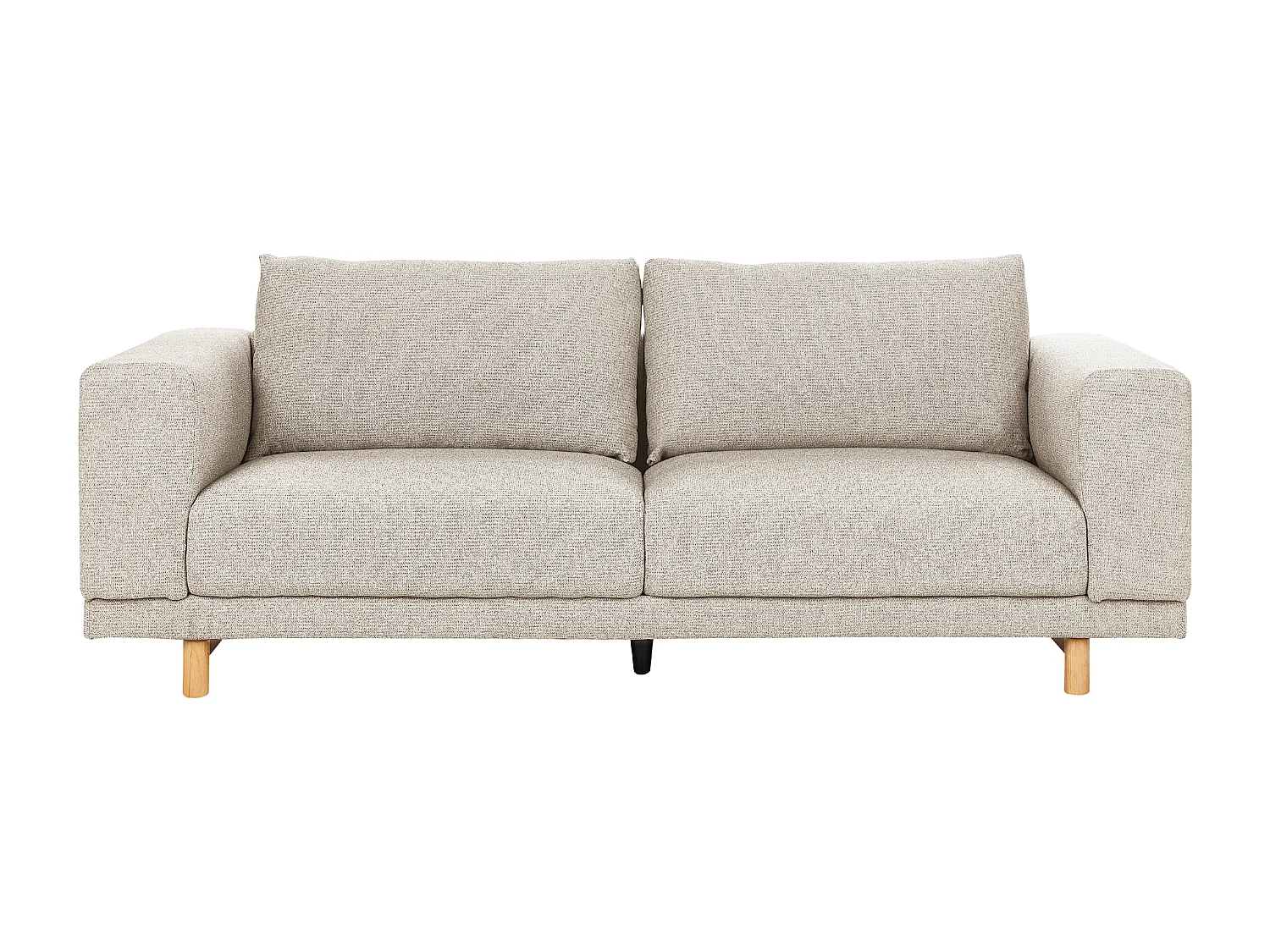 Bank NIVALA Stof Lichtbeige 3-zitter