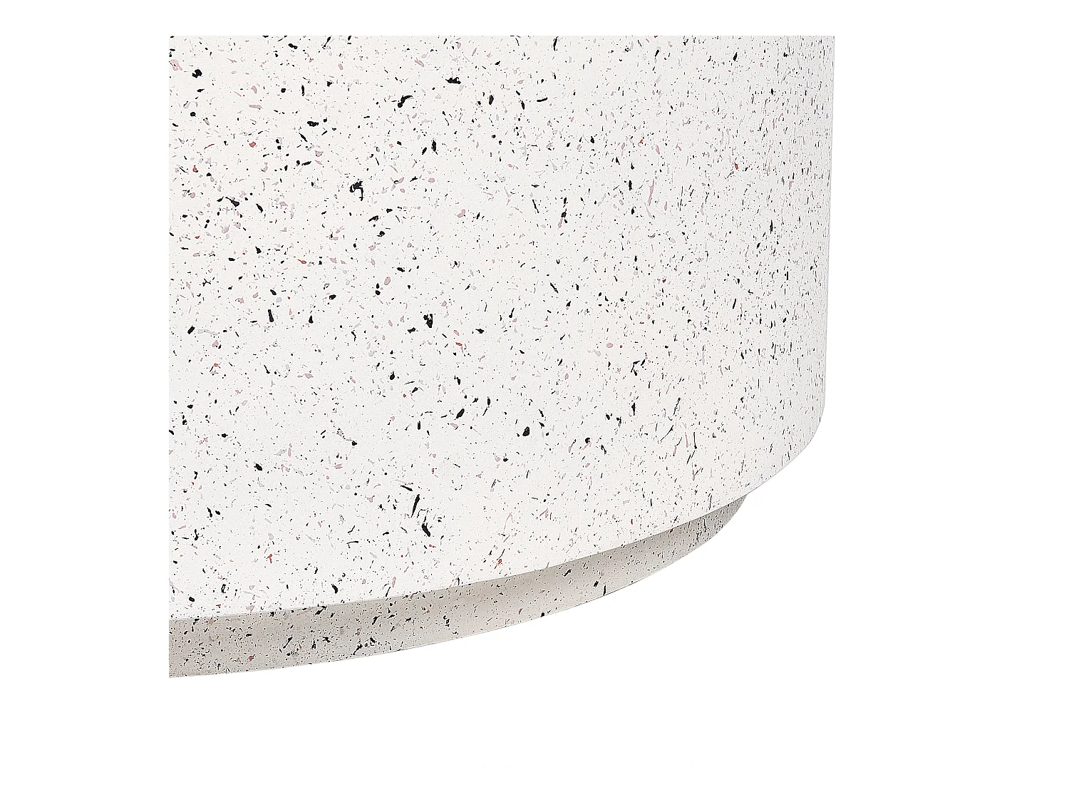 Table basse TREZZO Terrazzo blanc