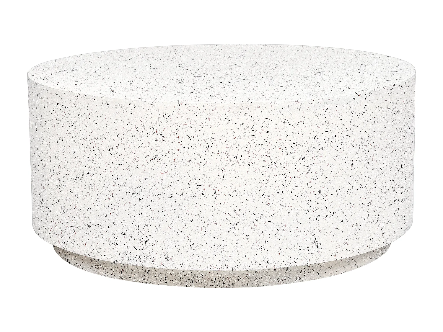 Table basse TREZZO Terrazzo blanc