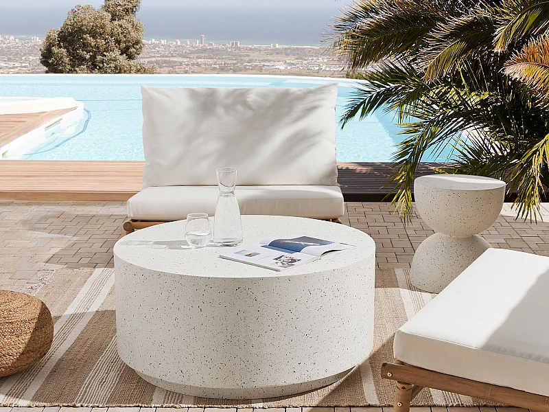 Couchtisch TREZZO Cremeweiss