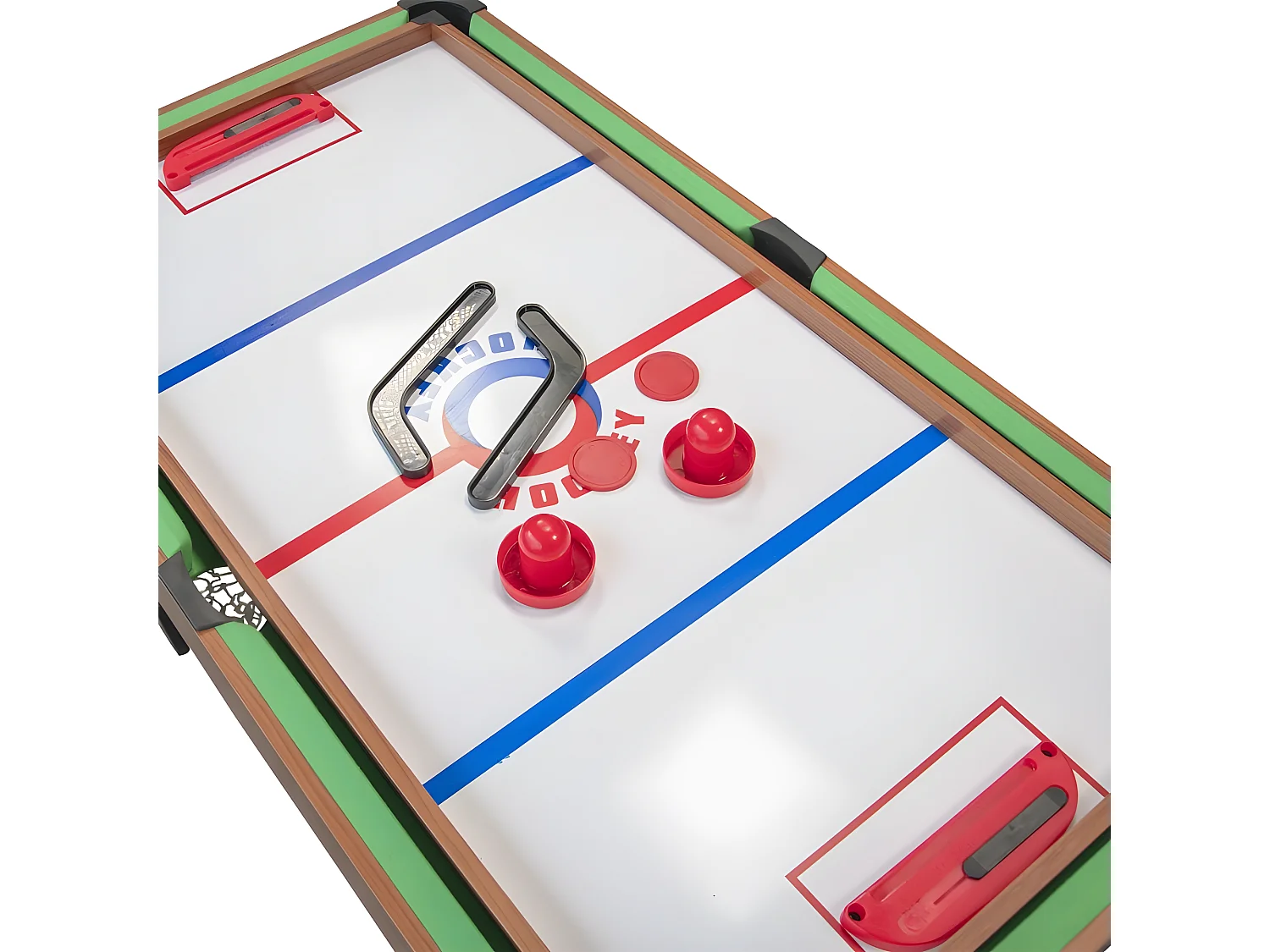 Table Multi Jeux 20 en 1 sur Pied, Multifonction avec Plateaux Modulables et Accessoires pour 20 jeux différents, 122x61x84 cm