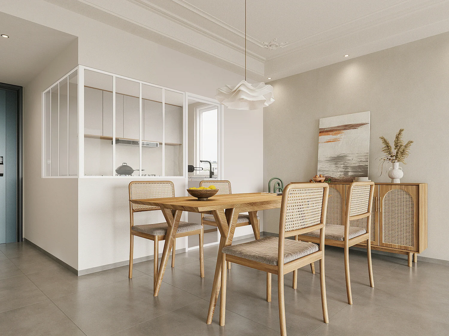 Verrière d'angle d'atelier en aluminium thermolaqué - L120 x L120 x H105 - Blanc - BAYVIEW