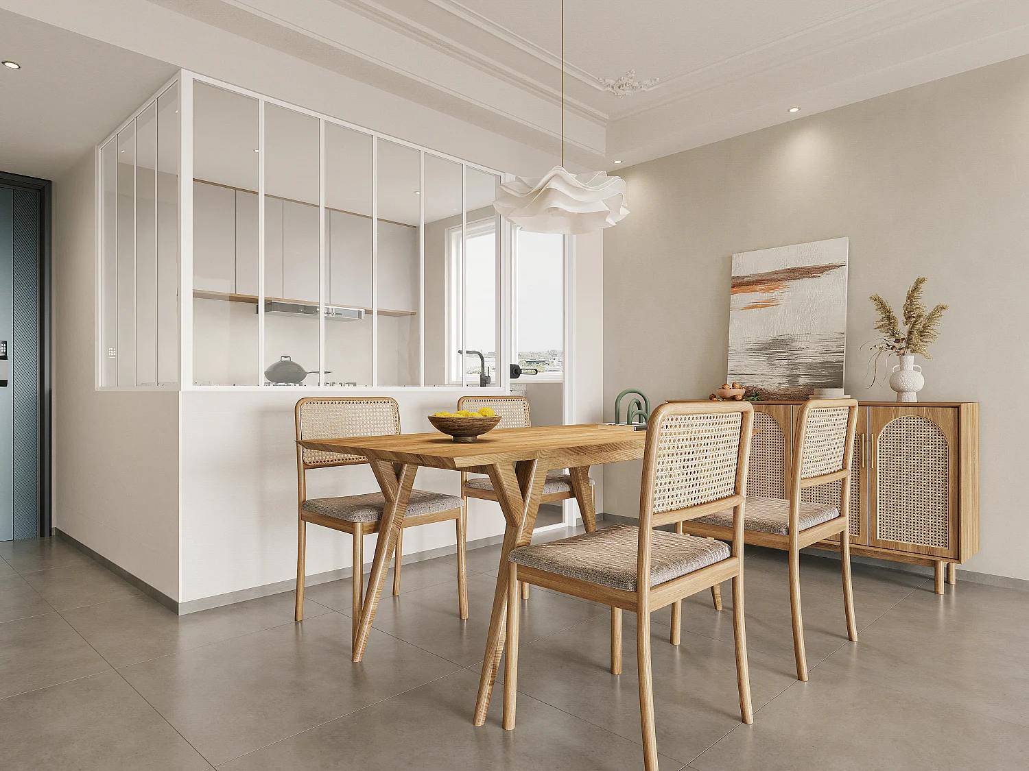 Verrière d'angle d'atelier en aluminium thermolaqué - L180 x L120 x H130 - Blanc - BAYVIEW