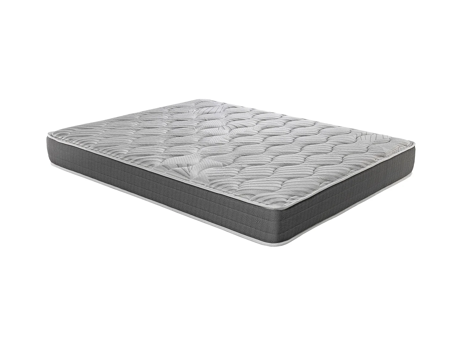 Colchão 150 x 190 cm e sommier | RS Ceramic | Branco | Montagem incl