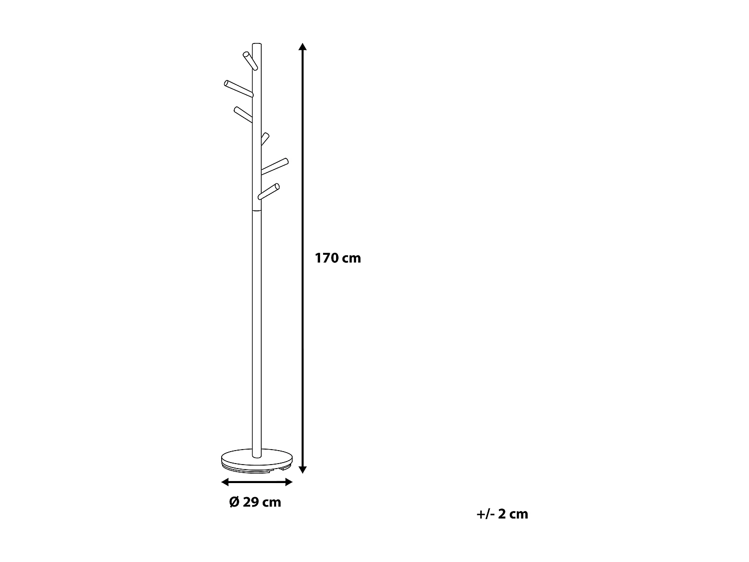 Porte-manteau AUBUM Blanc