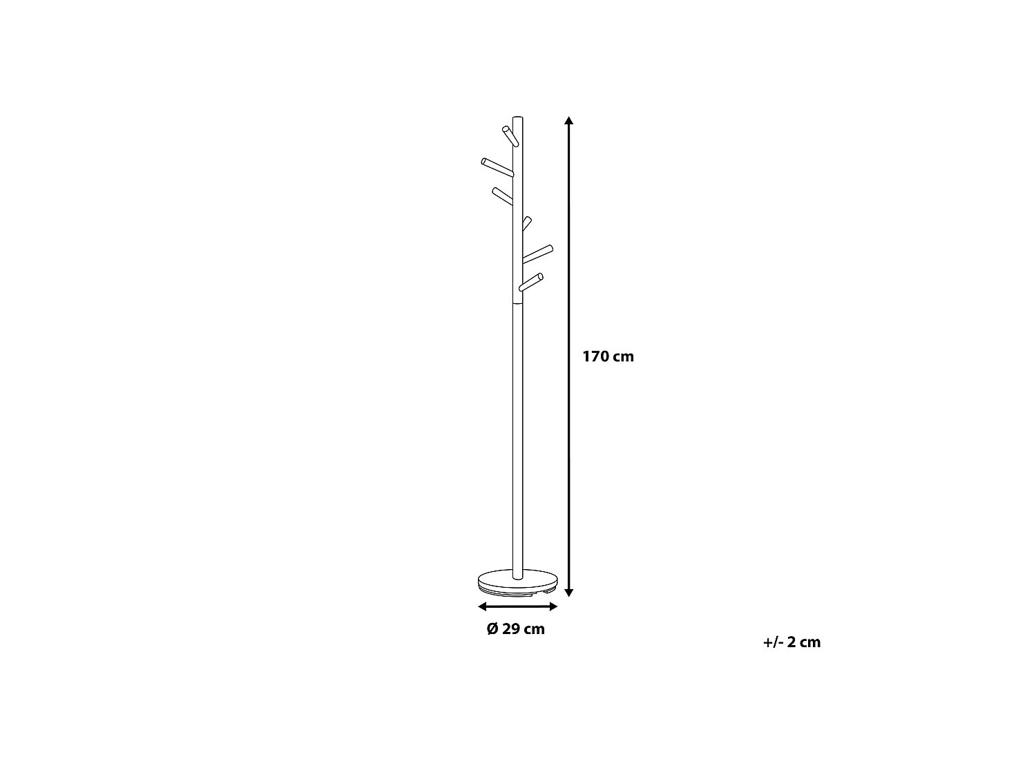 Coat Stand AUBUM White