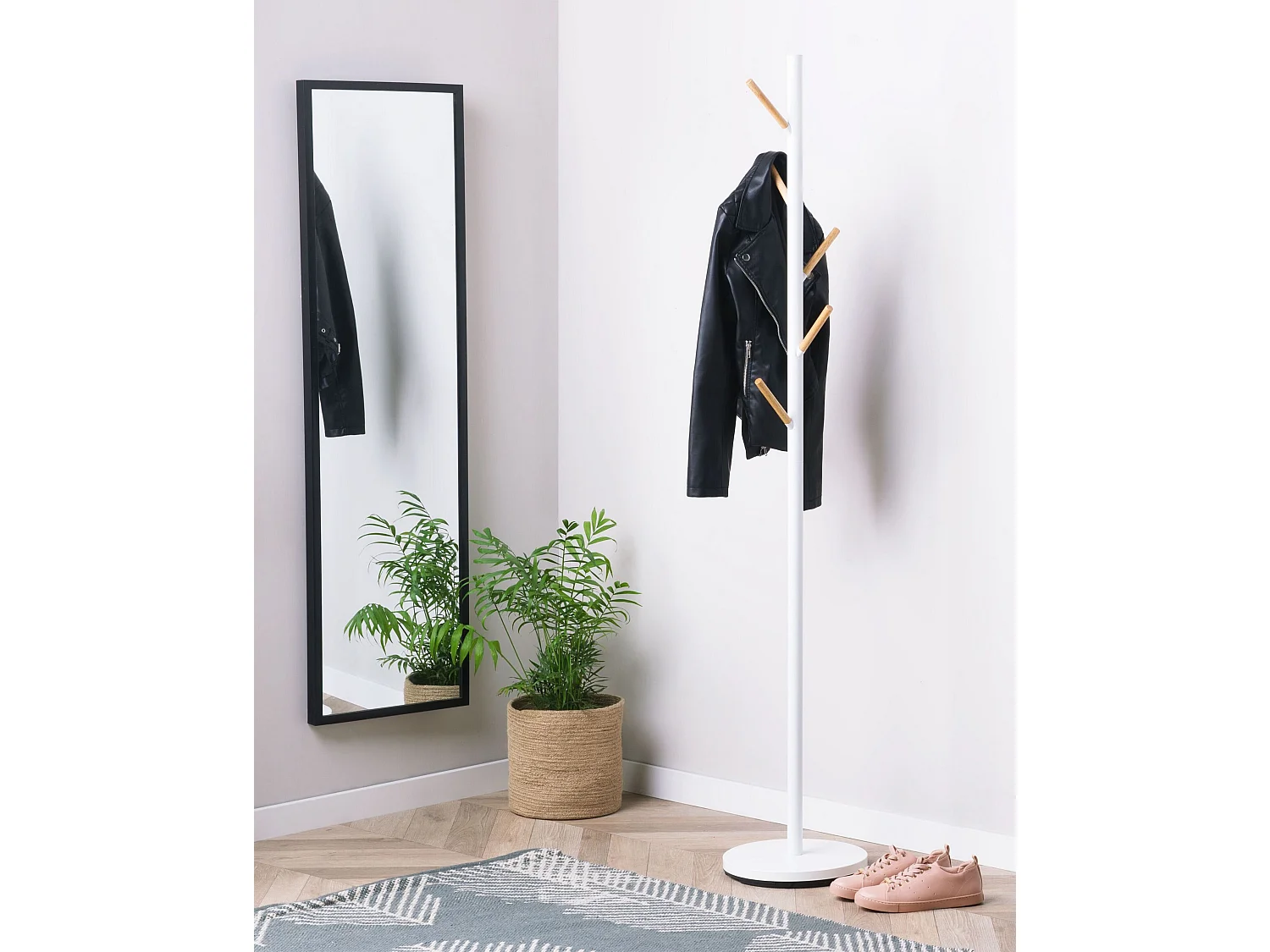 Appendiabiti ALBIN Bianco