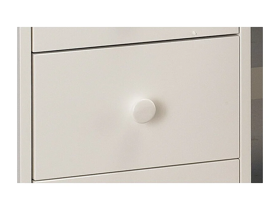 Bureau Blanc 2 Tiroirs Charme