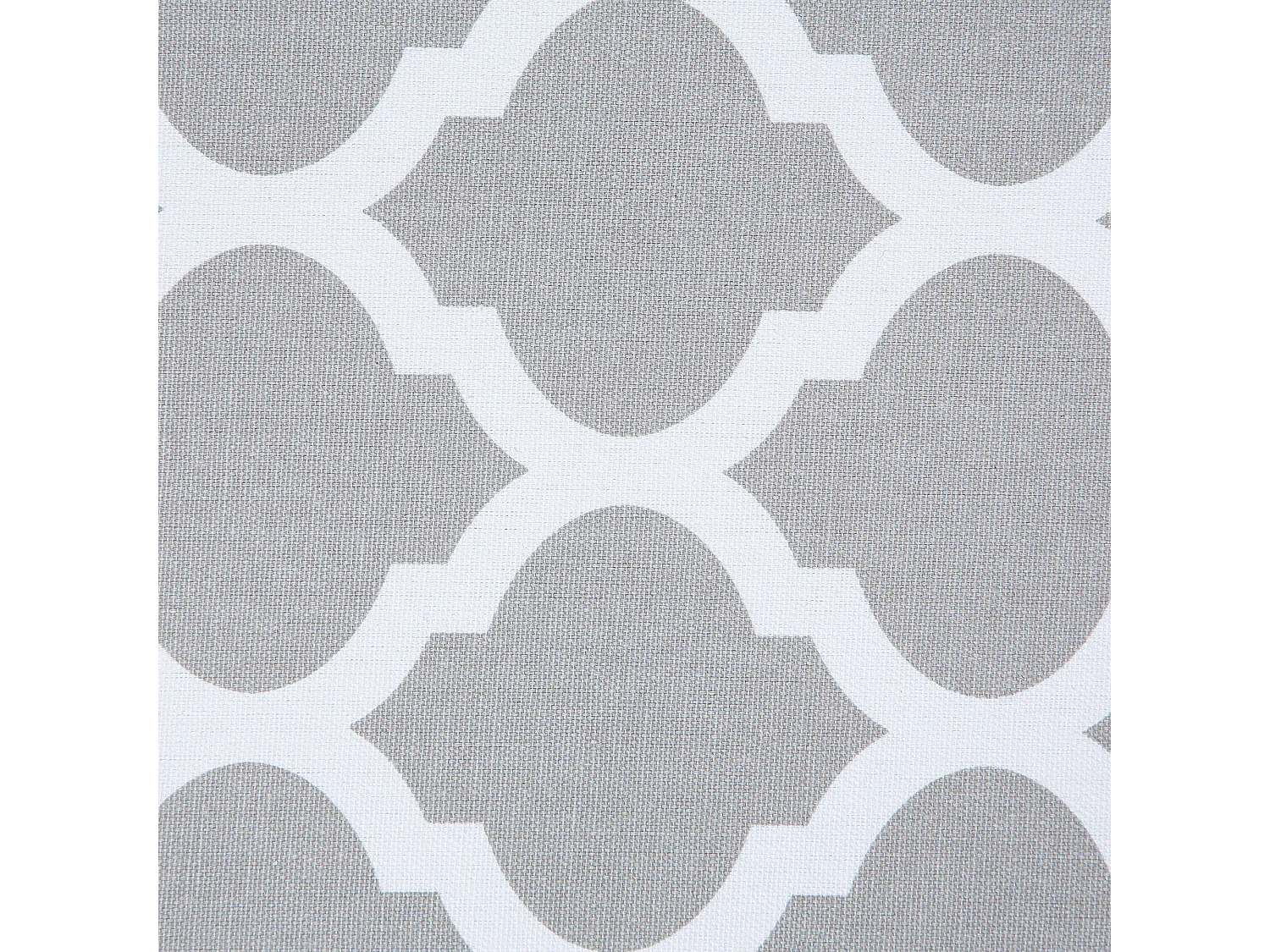 Repose-pied MANTEO Coton Gris clair