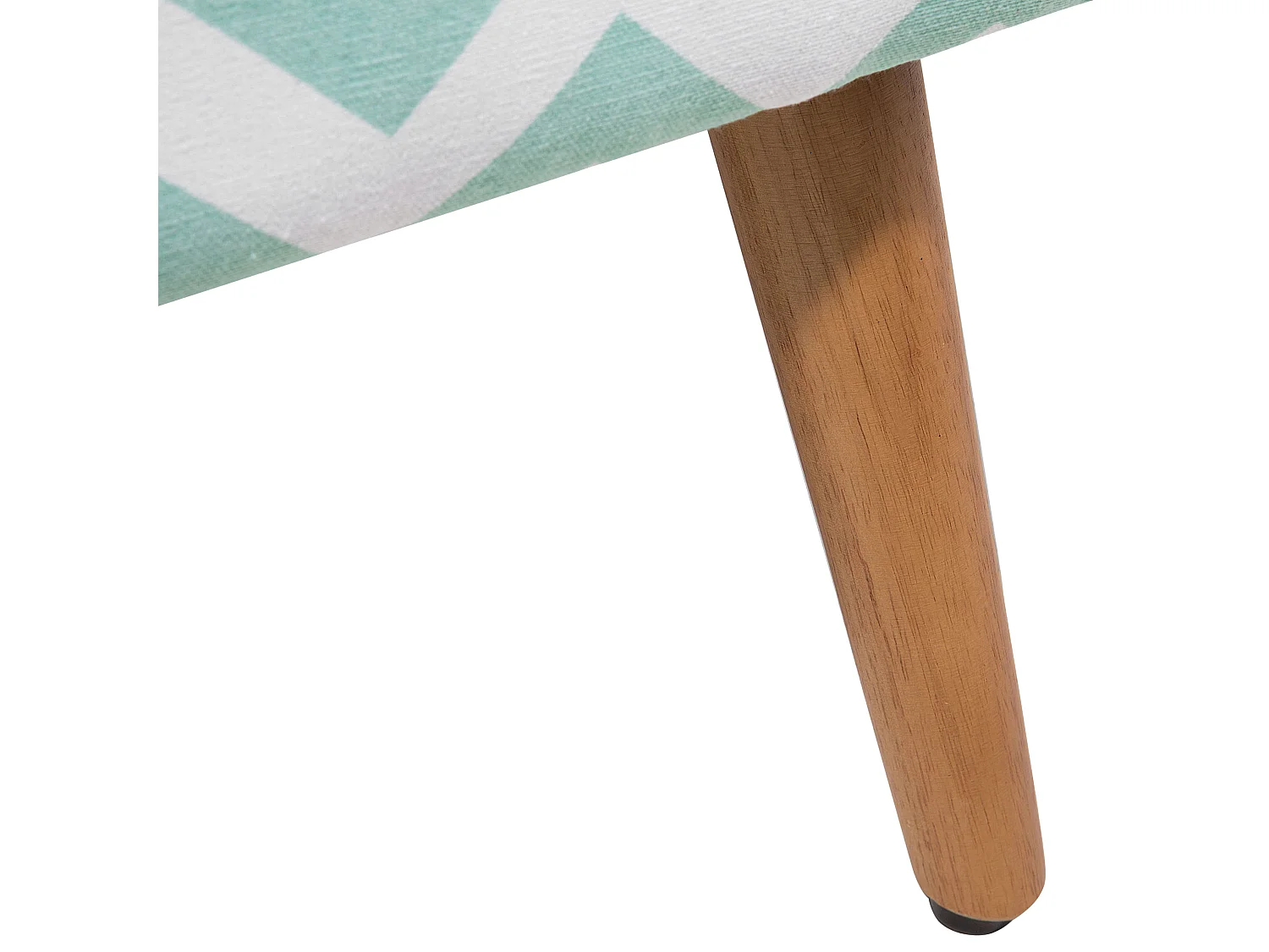 Hocker MANTEO Katoen Mintgroen