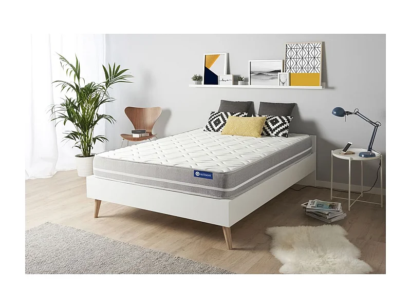 Actimemo touch matratze 140x190cm, Memory-Schaum, Härtegrad 2, Höhe : 20 cm, 3 Komfortzonen