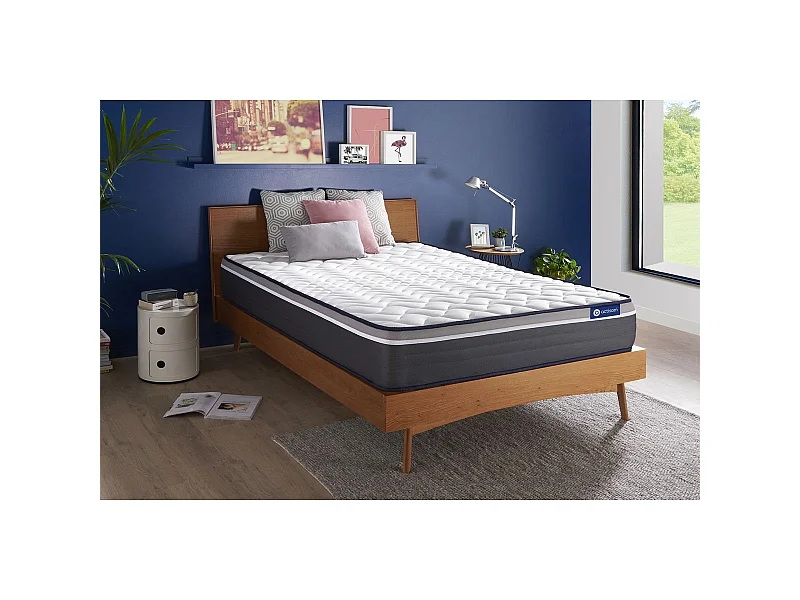 Actiflex plus matratze 140x200cm, Taschenfederkern und Memory-Schaum, Härtegrad 5, Höhe :26 cm, 7 Komfortzonen