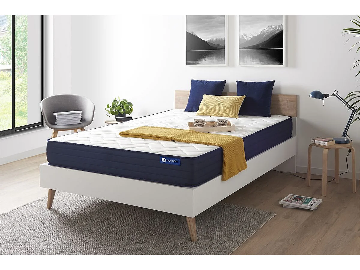 Materasso matrimoniale Actilatex life 140x190cm - Spessore : 22cm - Lattice e memory foam - Molto rigido