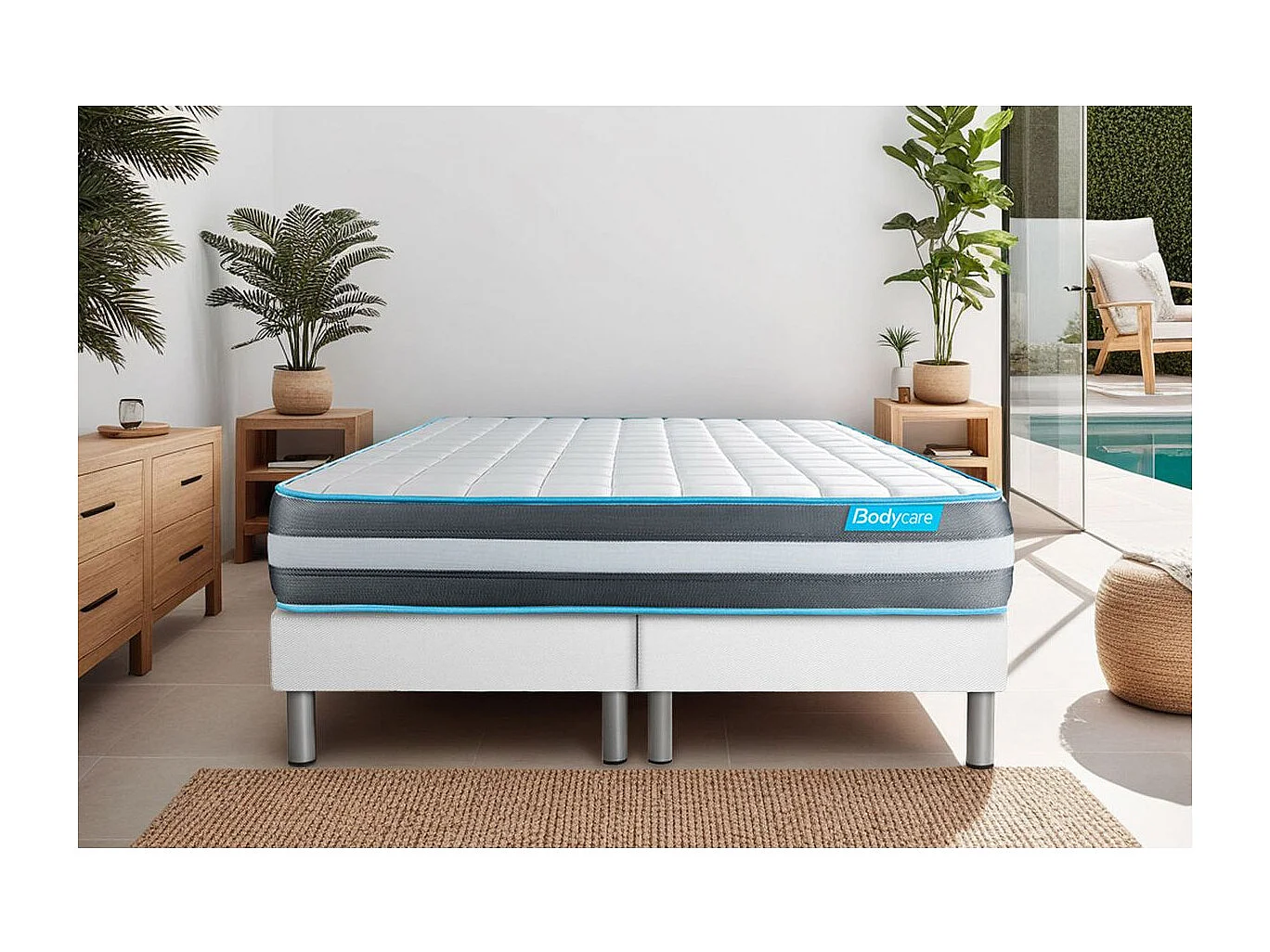 Matelas BODYFORM 180x200 Mémoire de forme 3 zones