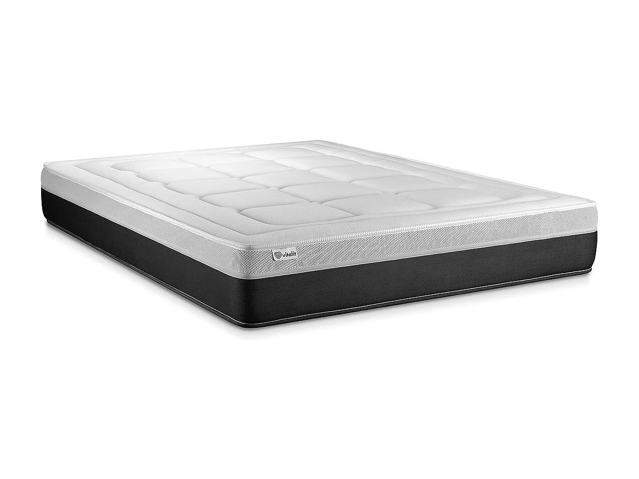 Matras 90x190 cm pocketveren en traagschuim - Vital Form