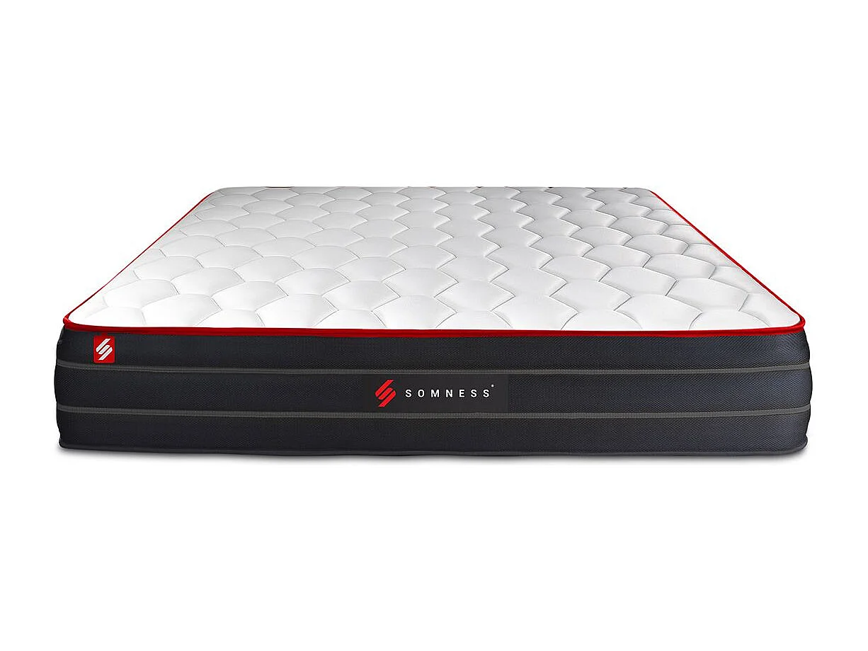 Matelas BOOST ressorts ensachés et mémoire de forme 200x200