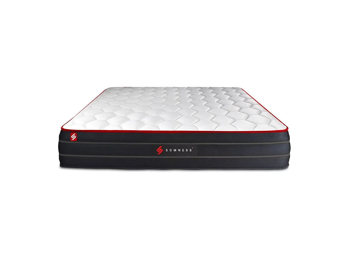 Matelas BOOST ressorts ensachés et mémoire de forme 200x200