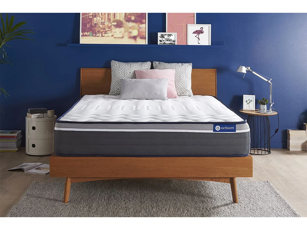 Materasso matrimoniale Actiflex plus 180x200cm - Spessore : 26cm - Molle insacchettate e memory foam - Molto rigido