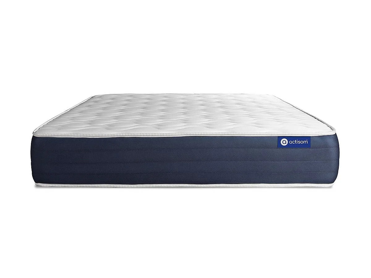 Colchón Actiflex sleep 160x200cm, Grosor: 22cm, Muelles ensacados y espuma viscoelástica, Equilibrado, 3 zonas de confort