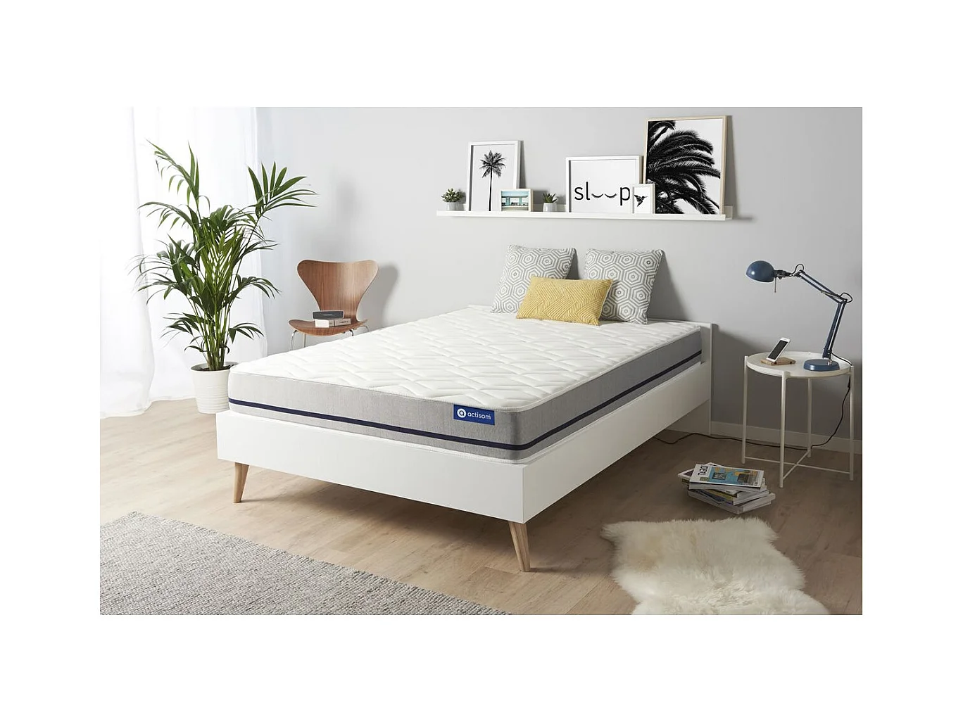 Matelas 140x190 ACTIMEMO SOFT 3zones de confort