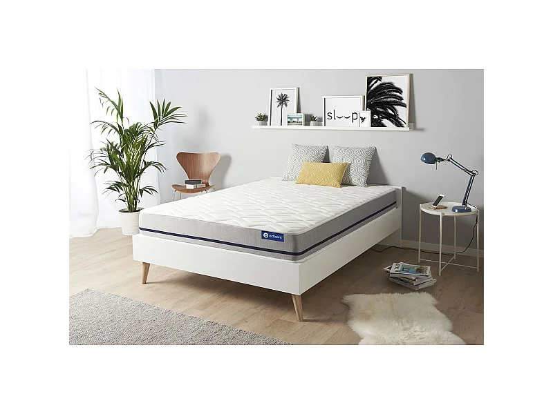 Materac Actimemo soft 140x190cm, Grubosc : 20 cm, Pianka z pamiecia ksztaltu, Umiarkowanie twardy, 3 strefy komfortu
